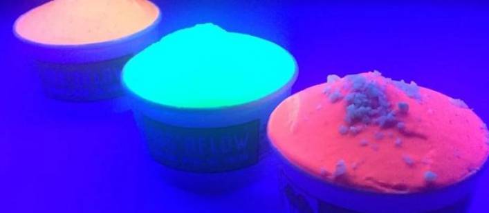 196 Below neon ice cream