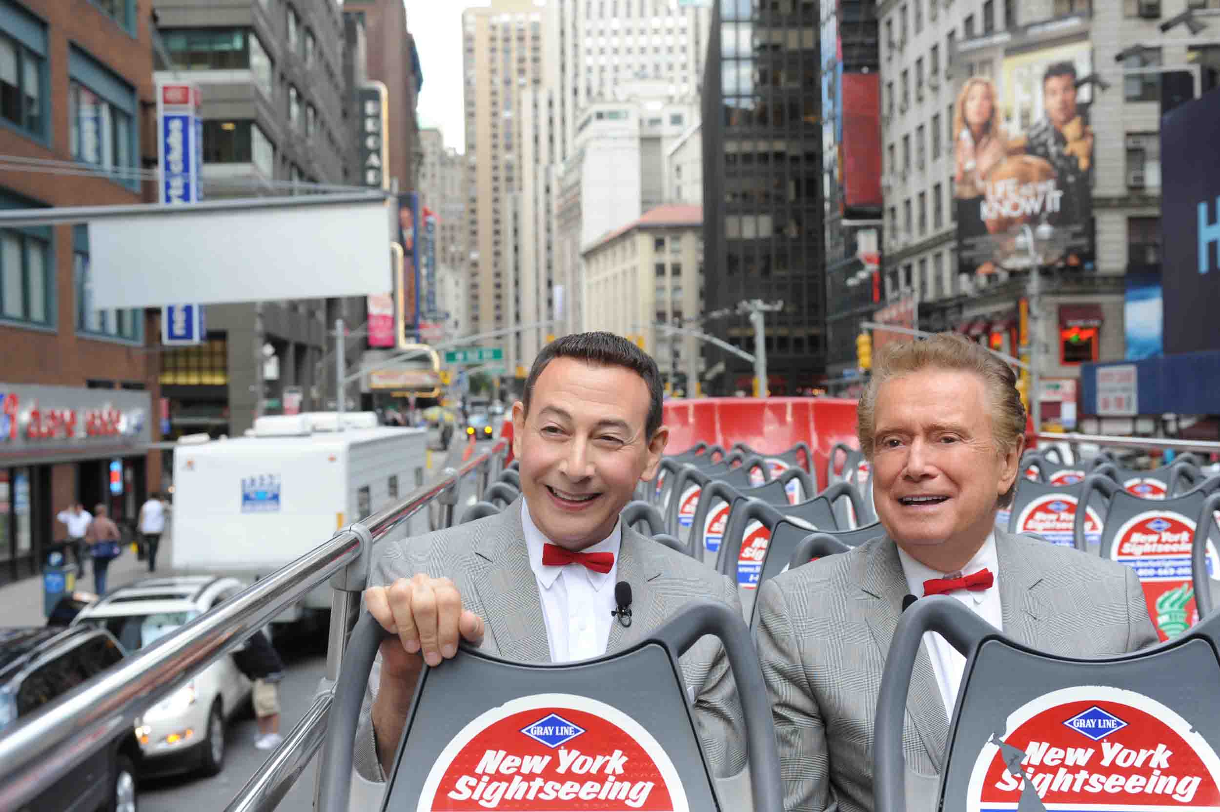 REGIS PHILBIN PEE WEE HERMAN