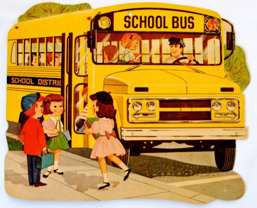 school bus drawing