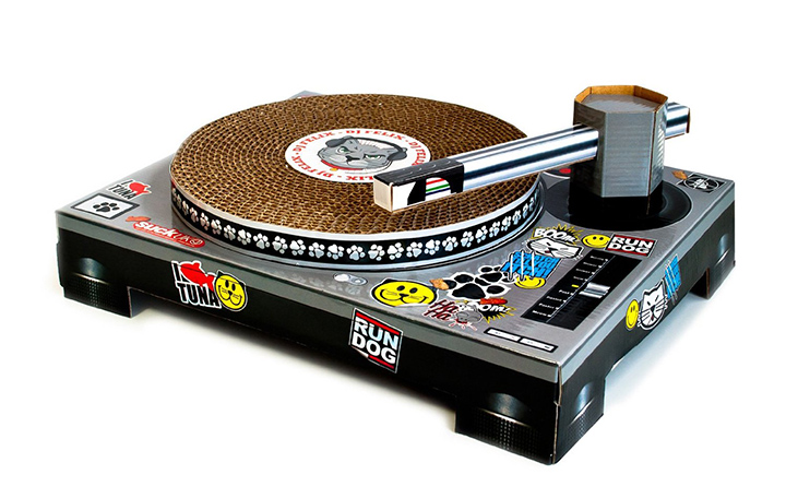 cat dj scratch turntable #3