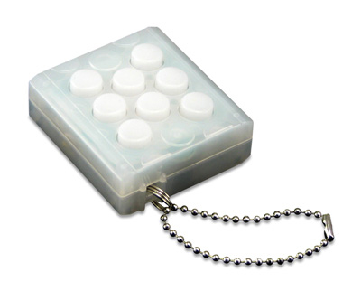 bubble wrap keychain 1-27-14