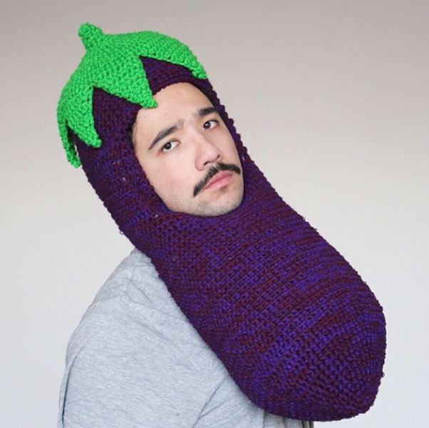 Eggplant-hat-by-Chiliphilly