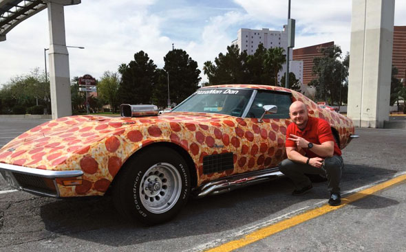 Pizza Corvette