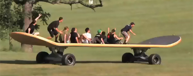 Worlds Largest Skateboard