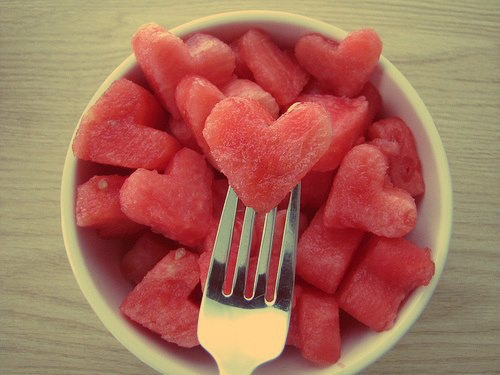 heart shaped food #1