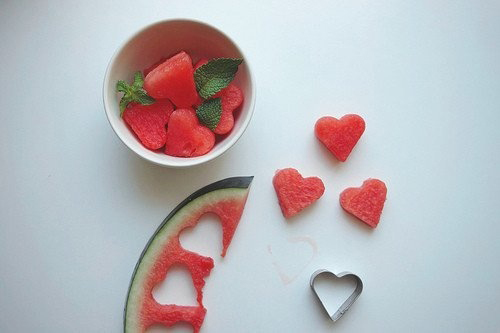 heart shaped food #2
