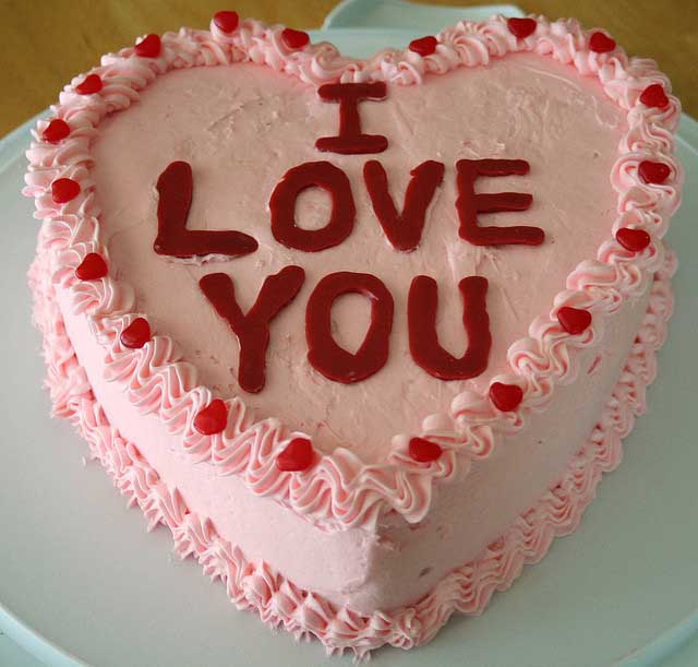 i love you cake