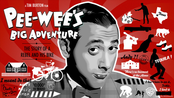 Pee-wee's big adventure by Martin Woutisseth